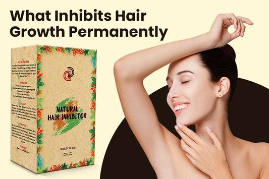 Inhibits hair growth permanently