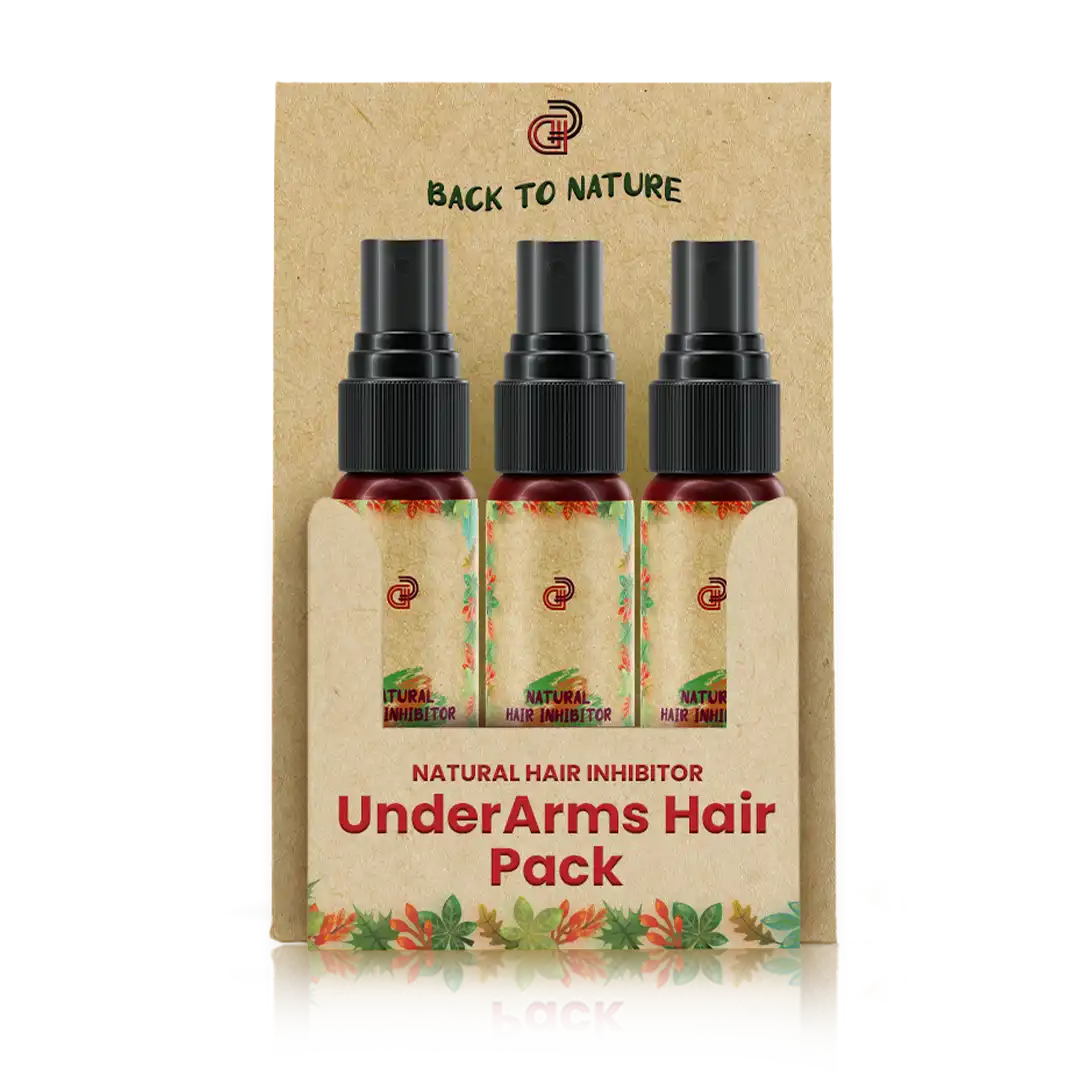 Under Arms Hair Growth Inhibitors: Hair Free and smooth uder arms permanentlly
